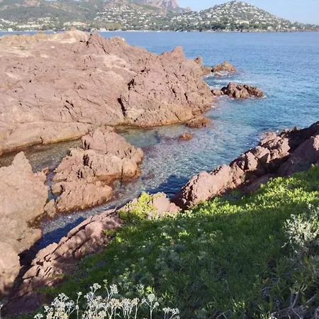 Bleu Azur Cap Esterel, Superbe 2 Pieces Vue Cap Esterel Trame Large